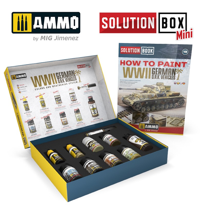 SOLUTION BOX MINI #19 – WWII Allemand D.A.K. Véhicules